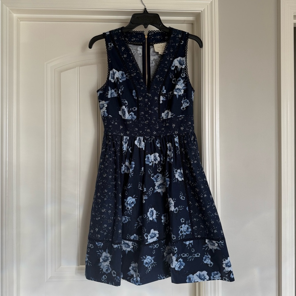 Kate Spade Prairie Rose Fit and Flare Dress